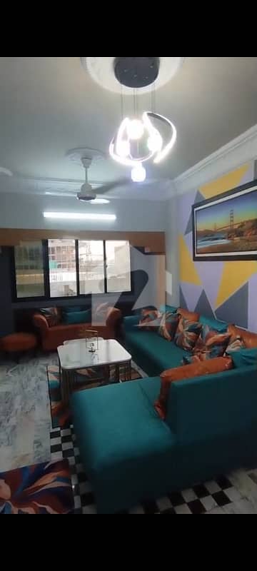 first floor portion for rent in Nazimabad block 1