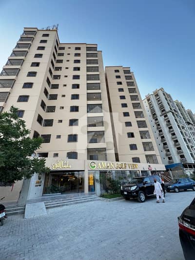 Aman Golf View Brand New (3 Bedrooms , Drawing And Dining Room) Area 1750 Square Feet Available For Rent