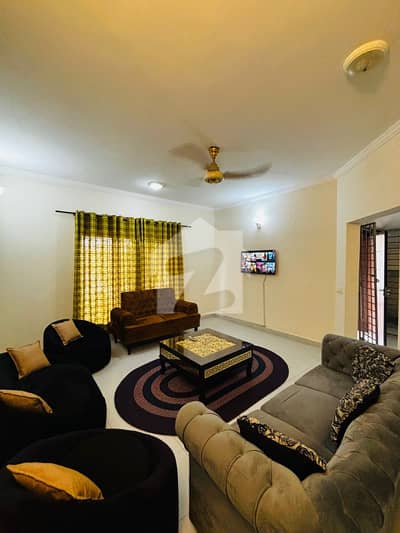 Furnished 235 Square Yard 3 Bedrooms Luxury Villa Is Available FOR RENT 14 Km From Entrance Of BTK 3 Bed DD Lounge 1 Kitchen