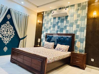 10 Marla Upper Portion Full Furnished For Rant Ghaznavi Block Bahria Town Lahore