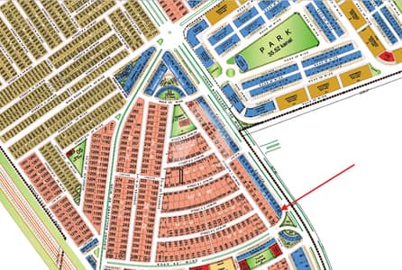 TopCity-1 Commercial Corner Plot Prime Location Ready to Construct