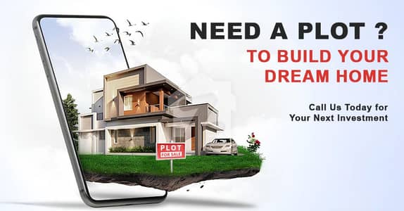 5 Marla Residential Plot For Sale In Huraira Block