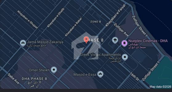 Prime Residential Plot for Sale on 18th Street, Zone B, DHA Phase 8