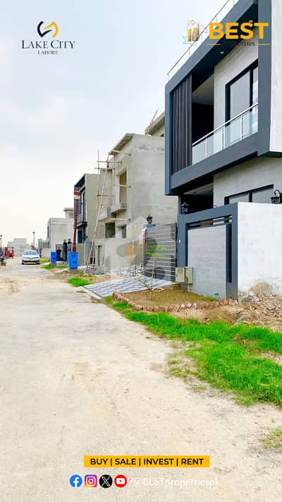 5 Marla Plot Near Park Prime Location In Block M7 C1 Lake City Lahore