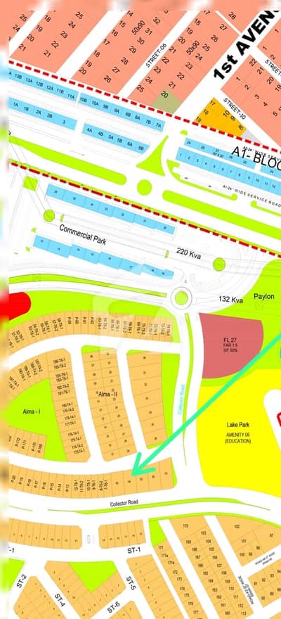1Kanal Residential Plot Available For Sale In DHA EMAAR