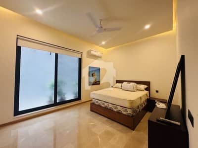 Luxury 2-Bedroom Fully Furnished Residence | Pool, Sauna & Wellness Facilities | E-7 Islamabad Portion For Rent