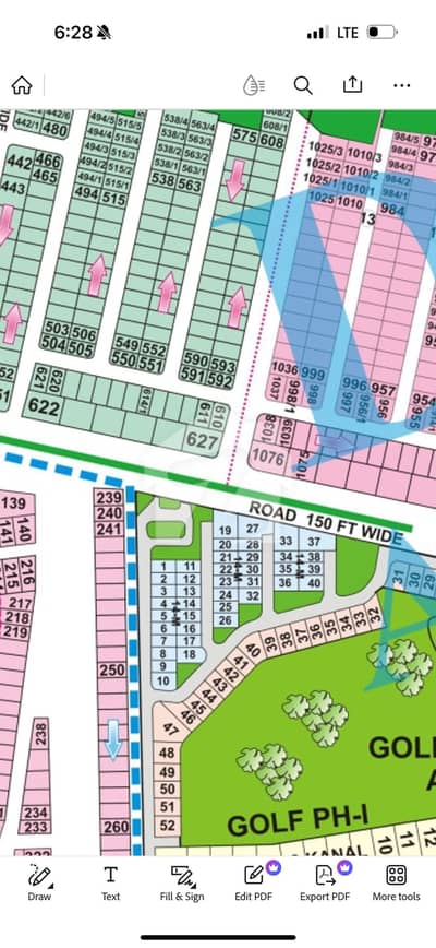 02 kanal ( one kanal pair) plot T block for sale 02 kanal ( one kanal pair) plot T block for sale
