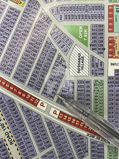 1 Kanal Semi Commercial plot for sale in LDA avenue 1