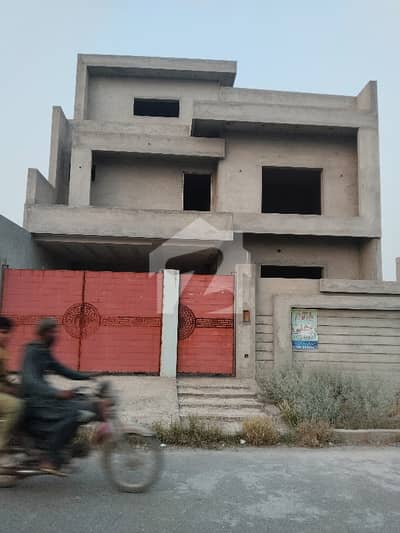 8.5 Marla 2 Storey Grey Structure House For Sale In Khyban E Green Satyana Road Faisalabad Solid Construction