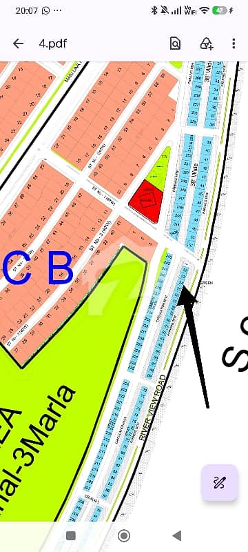 4 Marla Commercial no 54. River View Road. DHA 4. Rawalpindi