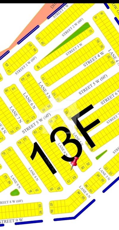 DHA CITY KARACHI SECTOR 13F 125 YARDS PLOT NO 634 VIP LOCATION VERY REASONABLE DEMAND