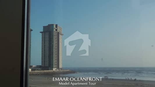 Brand New Luxury 1 Bed Sea Facing Apartment For Sale In Emaar Panorama DHA Phase 8 Karachi | 1171 Sqft Waterfront Living