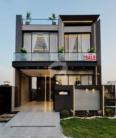 5 Marla Ultra Modern Designer House for Sale prime location in DHA - must be see