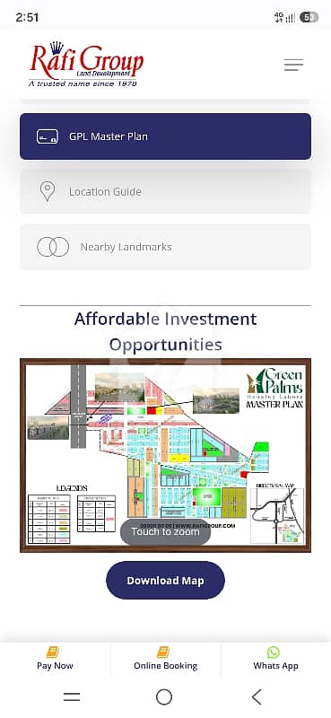 5 Marla Residential Plot Is Available For Sale In Green Palm Lahore