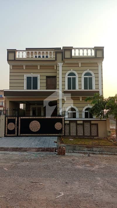 R Black 7 Marla Brand New House Available For Sale In Gulberg Rasidencia Islamabad