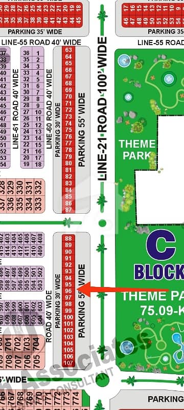 2 Side Open Main Boulevard Theme Park Facing Commercial Plot