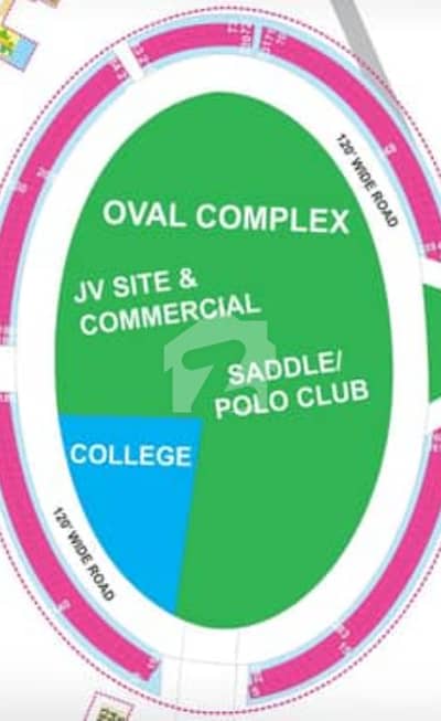 4 Marla Prime Commercial Plot For Sale In Oval Commercial DHA Phase 9 Prism, Lahore