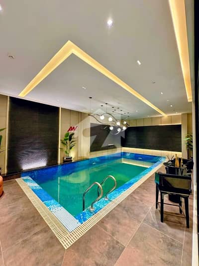 1 KANAL ULTRA LUXURY BUNGALOW WITH BASEMENT, SWIMMING POOL, JACUZZI BATHS & BEAUTIFUL LOBBY TOP MODERN DESIGN DHA PHASE 7 100% ORIGINAL DEAL
