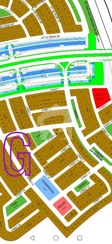 Dha Phase 5 Islamabad Sector G CORNER Plot For Sale