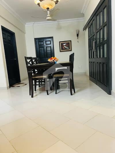 Fully Furnished Bungalow Facing 3 Bed Apartment For Rent In DHA Phase 7