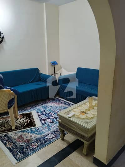 FLAT FOR SALE 2 BED DD SAMAMA HILLS VIEW BLOCK 16 GULISTAN E JAUHER