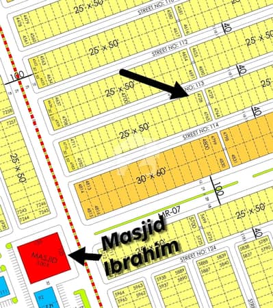 Plot For Sale Faisal Hill , Near to Masjid Ibrahim and Super Nova School
