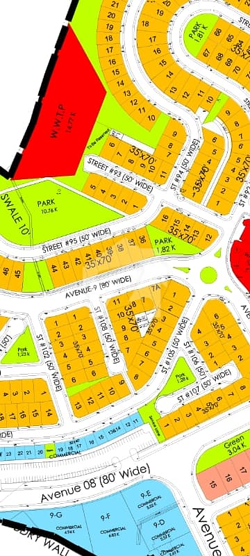 DHA phase 3 sector B residential plot available for sale