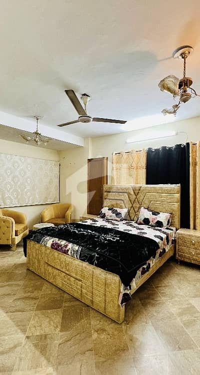 Al Mustafa Tower F-10 Studio Fully Furnished Apartment Available For Rent Beautiful Location