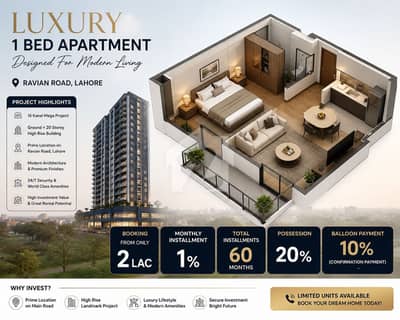Appartment on instalments at Rawind Road