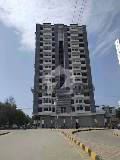 Saima Fine Tower 2 Bed DD Flat for Sale with Powder Washroom