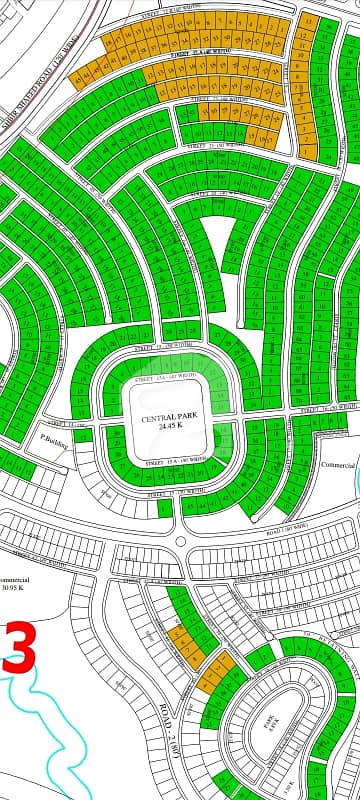 1 Kanal Park Face Plot Solid Land A Beautiful Plot For Sale DHA Phase 6 B3 4 Sa 5 Marla Extra Land Available No Paid