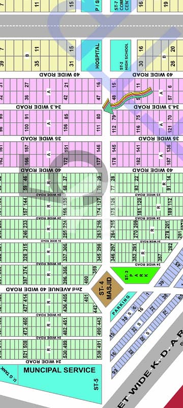 240 Sq Yd Plot Sale In Saadi Garden Block 5 Scheme 33 Karachi (Lease Map Approve)