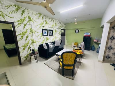 Prime Location DHA Phase 5 Flat Sized 950 Square Feet For Rent