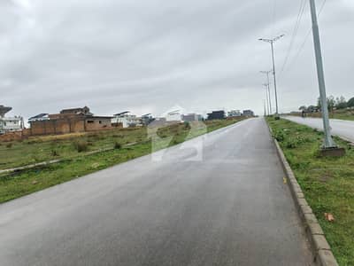 10 Marla Plot For Sale In Block B AWT Society Sangjani Islamabad