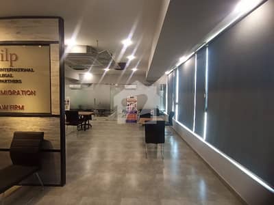 Sami Furnished Office Available For Rent at Main Khayaban e Itthad