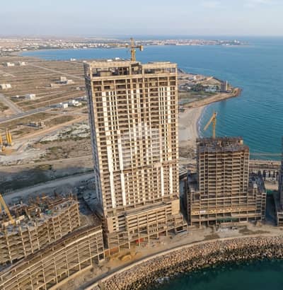 Panoramic Marina Views | 3 Bed Spacious TV Lounge + Separate Drawing Room | American Kitchen with Kitchenette |Terrace | Laundry/Store Room | Maid Room with Attached Bathroom Luxury Apartment | Saima Tower | DHA 8 Karachi