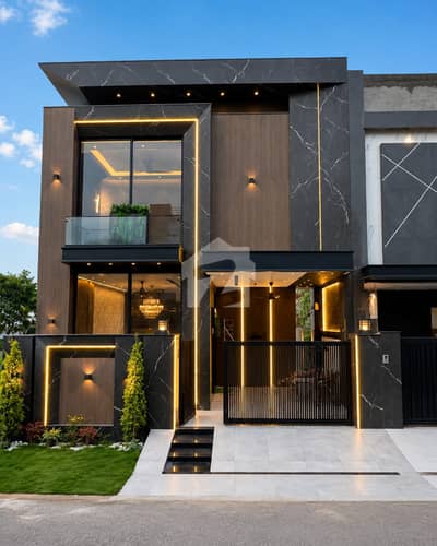 5 Marla Brand New Ultra Modern Design House For Sale In DHA 9 Town Top Location