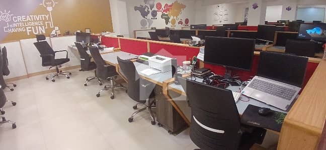 3000 sqfts furnished office available for rent at shara e faisal