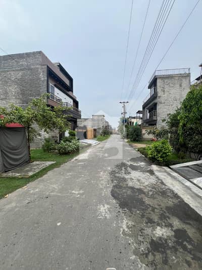 8 Marla Hot Location Jinnah Block Plot for Sale in Bismillah Housing Scheme