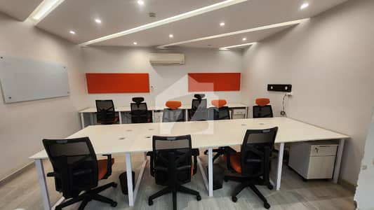 40 Sitting capacity Full Furnished Premium Office Portion with all amenities and services available near main Shahrah e Faisal 24/7 Access.