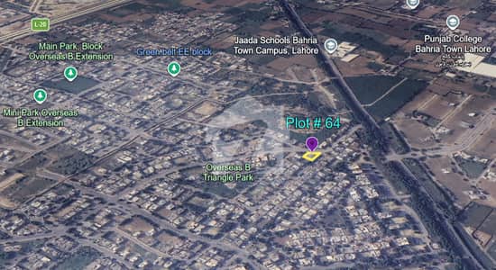 22.82 Marla Premium 3-Side Open Corner Plot For Sale Overseas Enclave-B Bahria Town Lahore 22.82 Marla Premium 3-Side Open Corner Plot For Sale Overseas Enclave-B Bahria Town Lahore