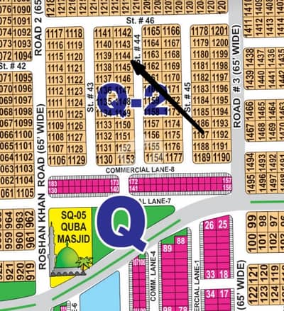 On Ideal Location Plot For Sale