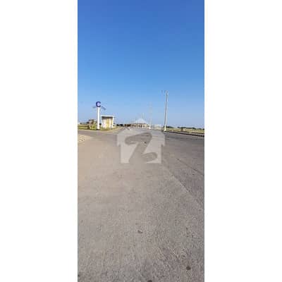 1000 Yards Residential Plot For Sale Zone-C Beach Street.