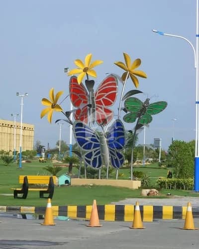 8 Marla Residential Plot for Sale Behria Orchard Lahore Prime Investment Opportunity! An excellent 8 Marla residential plot is available for sale
