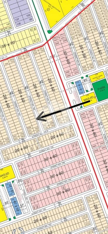 Unoccupied Prime Location Residential Plot Of 1250 Square Feet Is Available For Sale In Faisal Hills