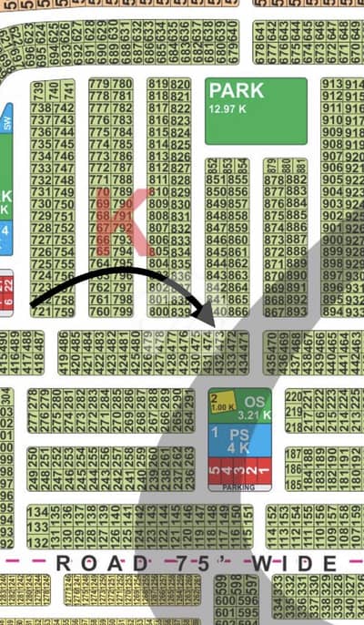 K block 10 Marla plot for sale K block 10 Marla plot for sale
