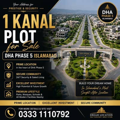 1 kanal plots available in dha phase 5