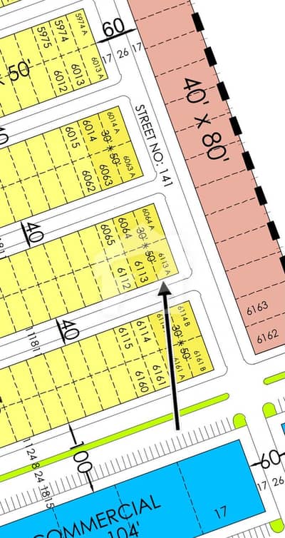 SUPER LOCATION 60FT RD CONER PLOT