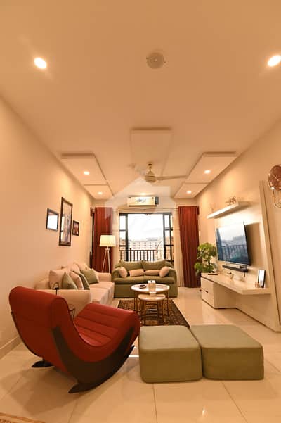 Fully Furnished 3-Bed Luxury Corner Apartment With Double Parking Galleria, Bahria Enclave Fully Furnished 3-Bed Luxury Corner Apartment With Double Parking Galleria, Bahria Enclave