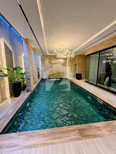 1 KANAL ULTRA LUXURY BUNGALOW WITH BASEMENT & 15 KV SOLAR FULLY FURNISHED MODERN DESIGN